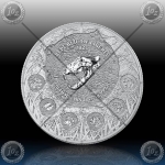 1oz Liberia 20 Dollars 2026 (Megafauna - Cave Lion) BU 1oz Liberia 20 Dollars 2026 (Megafauna - Cave Lion) BU